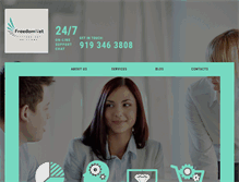 Tablet Screenshot of freedomnet.biz